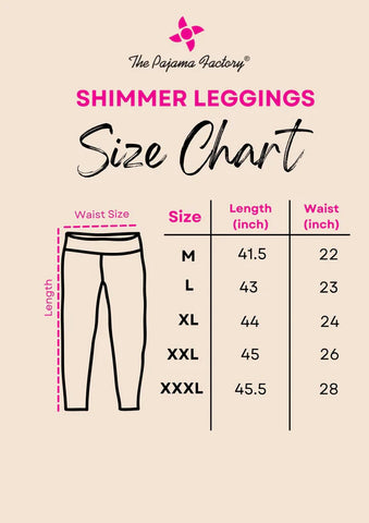 Buy GO COLORS Womens Shimmer Leggings | Shoppers Stop